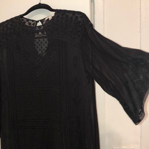 Aritzia / Wilfred Black Boho Dress